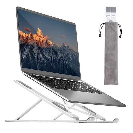 Laptop Holder Aluminum Alloy Stand Adjustable Foldable Portable for Notebook Computer Bracket Cooling Holder Non-slip